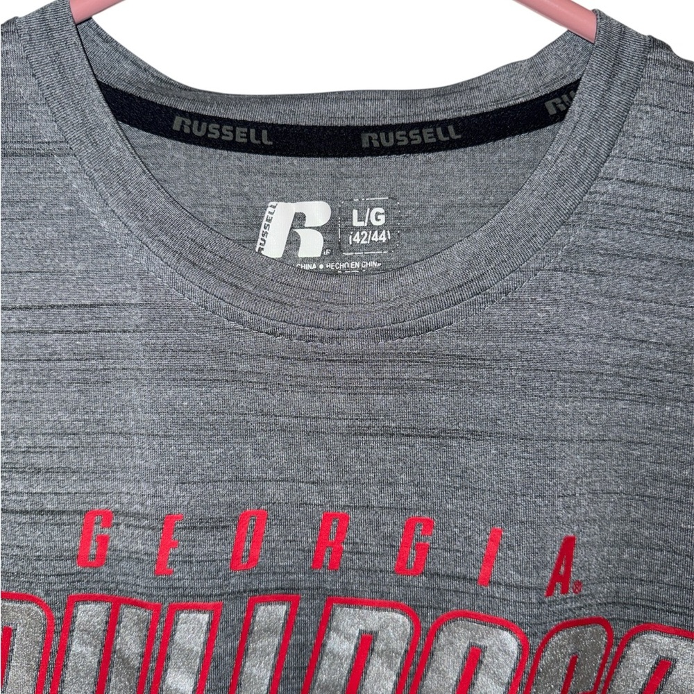 Russell Georgia Bulldogs Dri-fit Tee, Men’s Size Large - Picture 3 of 3